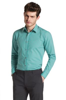 Slim Fit casual shirt with a Kent collar'Elisha'