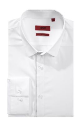 Slim-Fit Business-Hemd &acute;Etti1` mit Kentkragen