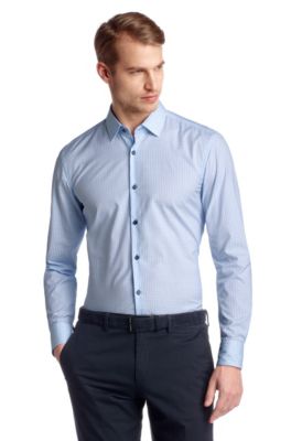 Slim-Fit Business-Hemd &acute;Juri` mit Kentkragen