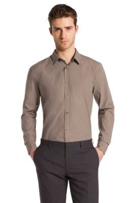 Slim fit casual shirt with Kent collar 'Elisha'