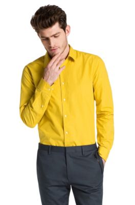 Slim fit casual shirt with Kent collar 'Elisha'