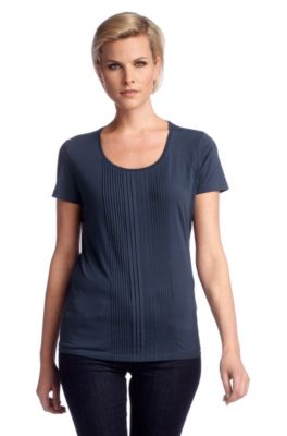 T-shirt with pintucks 'E4691'