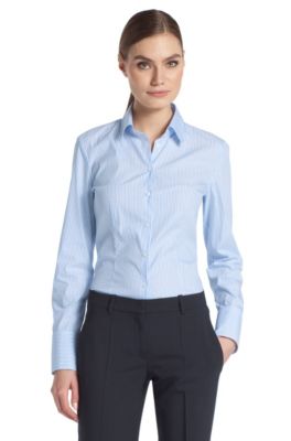 Cotton blend blouse 'Etrixe1'