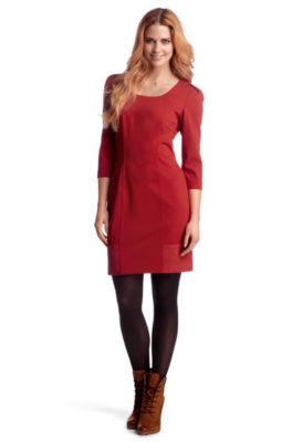 Sheath dress in blended viscose 'Asaria'