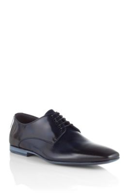 Calfskin leather Derby 'Fumes'