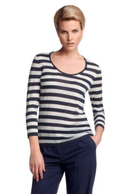 Striped knitted sweater 'F4653'