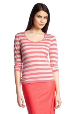 Striped knitted sweater 'F4653'