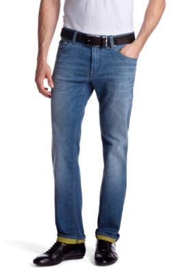 Regular Fit, cotton blend jeans 'Maine'