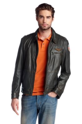Genuine cowhide leather jacket 'Jone-W'