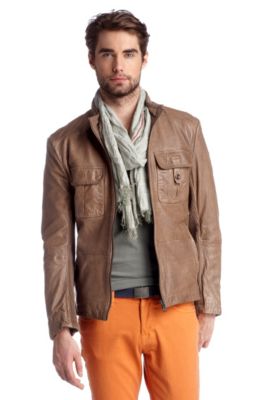 Lamb leather jacket 'Jotti'