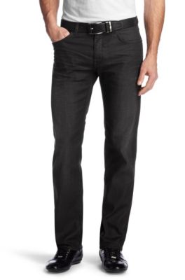 Regular fit jeans with coating 'Maine'