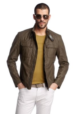 Outdoor jacket made of pure ramie 'Clevonti-W'