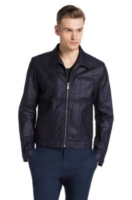 Cotton blend denim jacket 'HUGO 051/1'