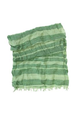 Linen and cotton scarf 'Nulcra'