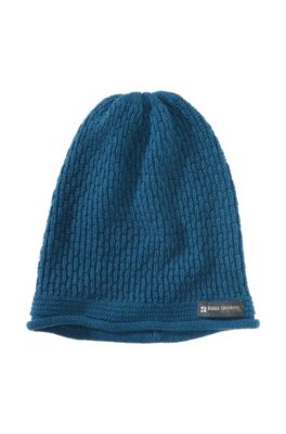 Knit, mixed pattern hat 'Friese'