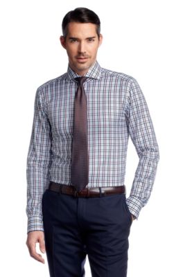 Business shirt with a shark collar 'Christo'