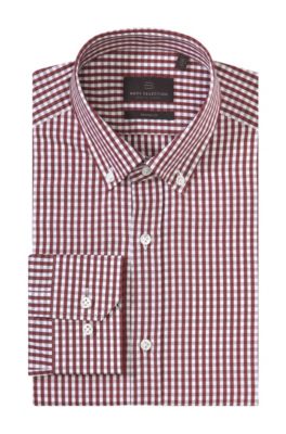Chemise business col pointes boutonn&eacute;es, Tillio