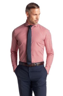 Shaped Fit, cotton business shirt 'Christo'