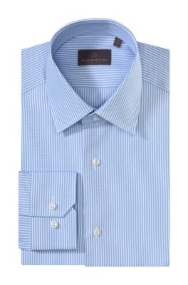 Business shirt with woven stripes &acute;Stirling`