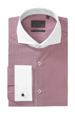 Business shirt with a shark collar 'Salvor'