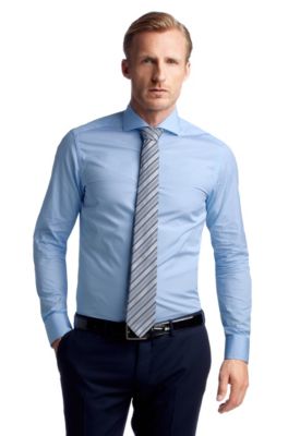 Business shirt with a shark collar &acute;Christo`