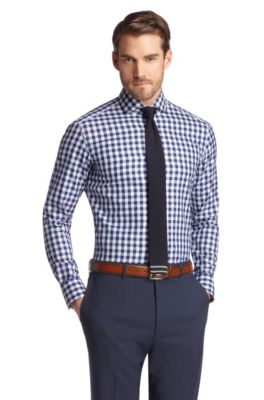 Shaped Fit, cotton business shirt 'Christo'