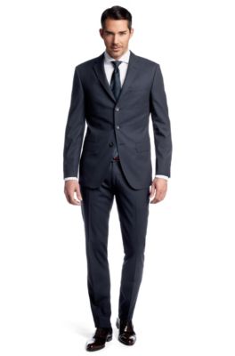 Suit in pure new wool 'Ratcher/Crow'