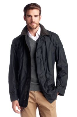 Parka with a contrasting collar 'Certox-W'