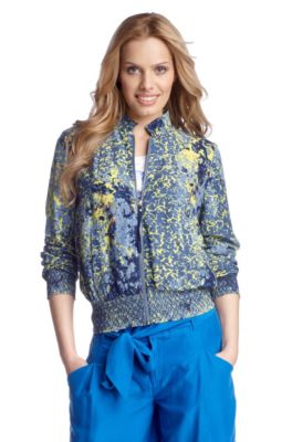 Light jacket in a silk/viscose blend 'Omeira-W'