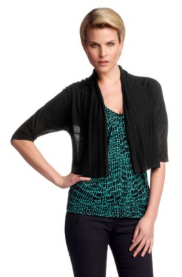 Knitted bolero in silk/viscose 'F4618'