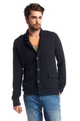 Cardigan with epaulettes 'Kyril'