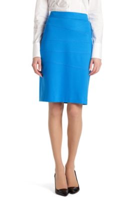 Pencil skirt in blended viscose 'Riena'