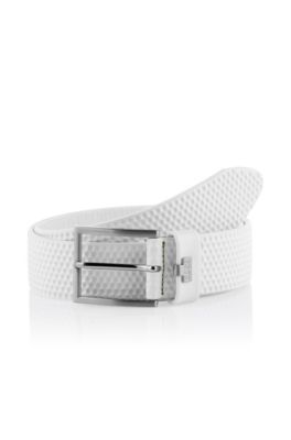 Belt with rectangular pin buckle 'Terencio'