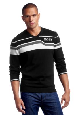 Knitted V-neck sweater 'Valthazar Pro'
