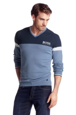 Knitted V-neck sweater 'Wyne_MK'