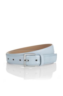 Ceinture en cuir &agrave; boucle &agrave; ardillon, Gunno