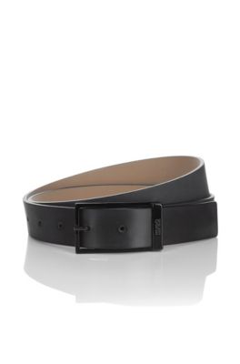 Leather belt with a pin buckle 'Galleno'