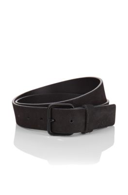 Ceinture en cuir &agrave; boucle &agrave; ardillon, Gadilon