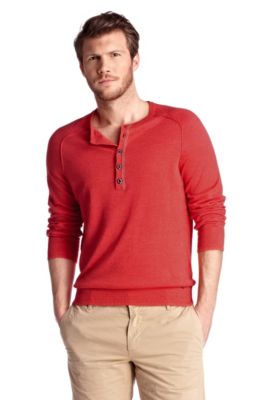 Strickpullover &acute;Kefan` mit Rundhals-Ausschnitt