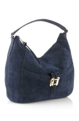 Soft suede hobo bag 'Callyope-R'