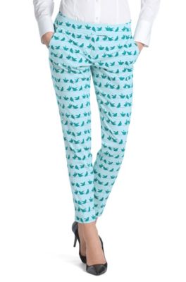 Cotton blend trousers &acute;Hinass-2`