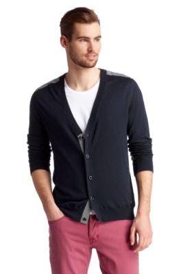 Knitted jacket with silk 'Koone'