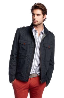Outdoor jacket with inner lining 'Octor-W', Dark Blue
