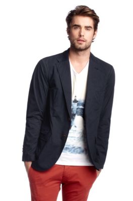 Tailored jacket with a notch lapel 'Benne7-D'