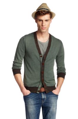 Cardigan in pure cotton 'Kervela'