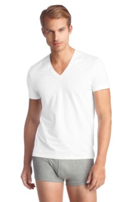 T-Shirt &acute;SS VN BM` mit V-Ausschnitt