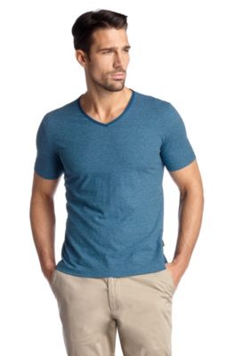 Slim fit T-shirt with a V-neckline 'Eraldo 53'