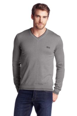 Knitted V-neck sweater 'Vime'