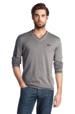 Knitted V-neck sweater 'Vime'