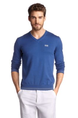 Knitted V-neck sweater 'Vime'